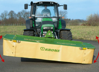 FALCIATRICE FRONTALE KRONE F320 M